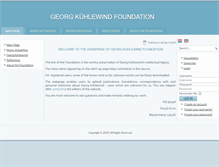 Tablet Screenshot of kuehlewind.org